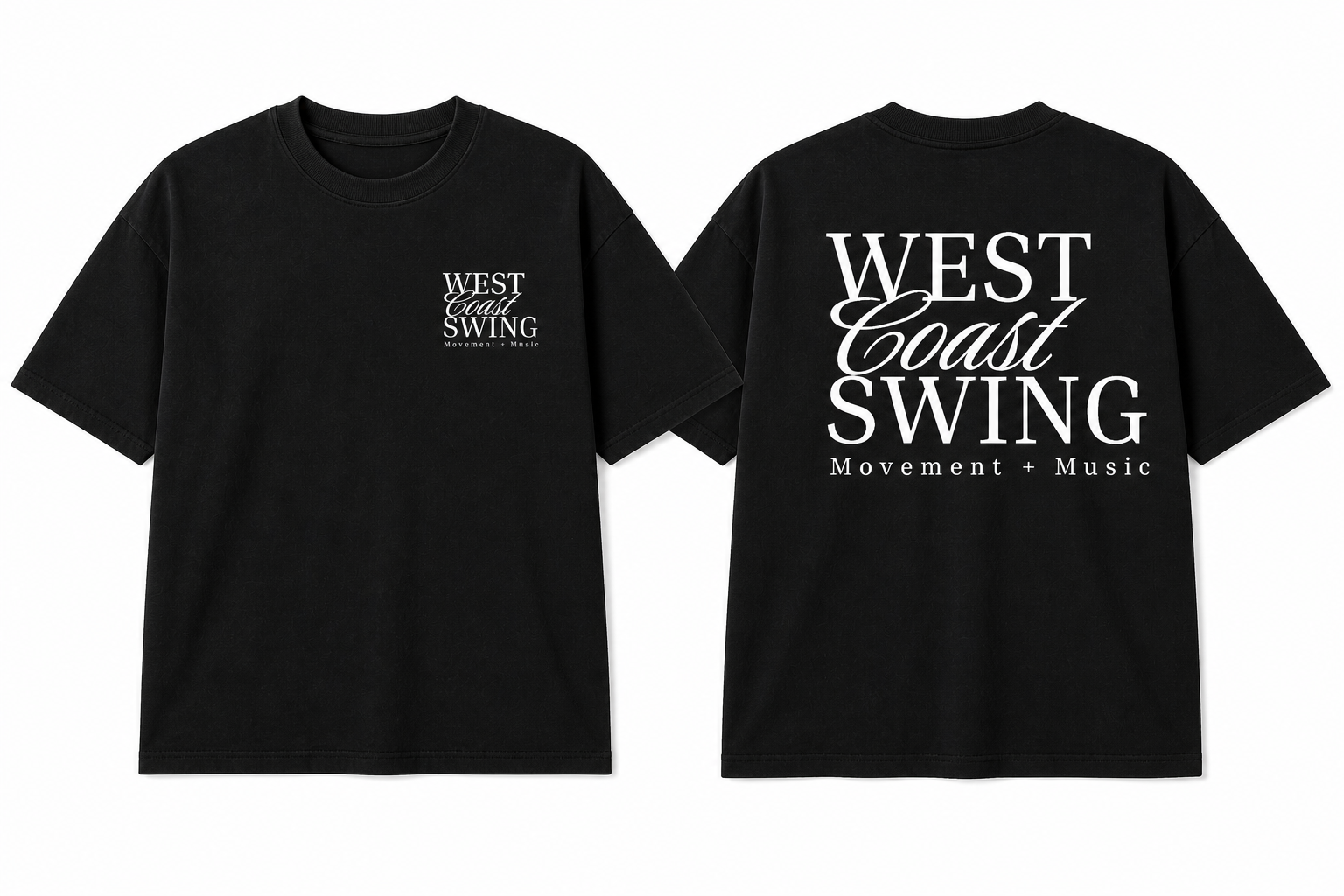 WEST COAST SWING T-SHIRT (UNISEX)