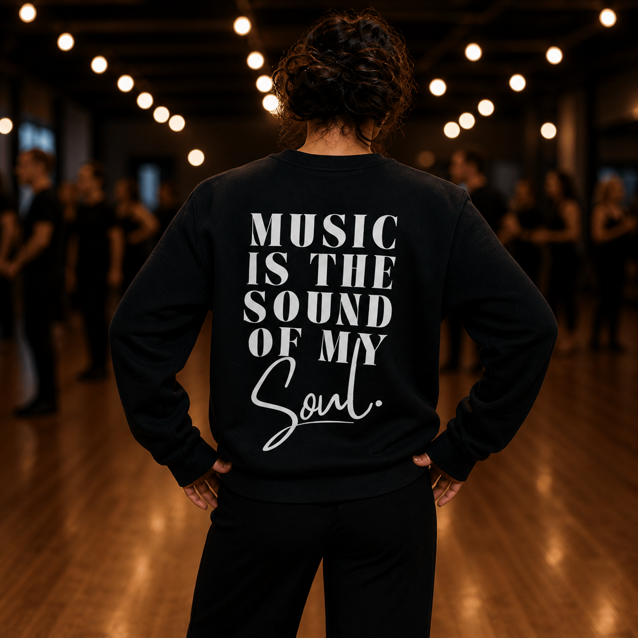MUSIC IS THE SOUND OF MY SOUL CREWNECK (UNISEX)