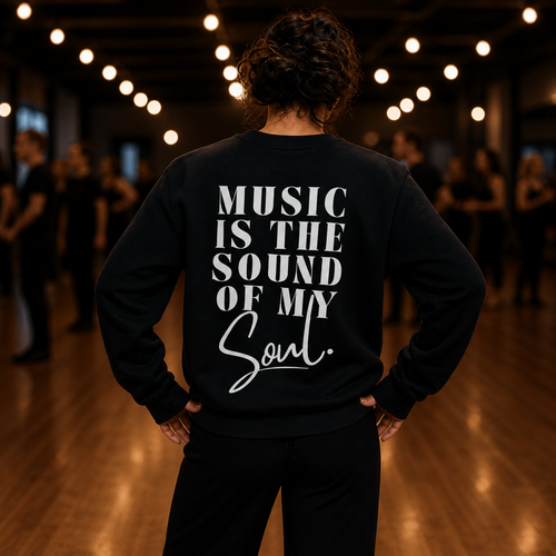 MUSIC IS THE SOUND OF MY SOUL CREWNECK (UNISEX)